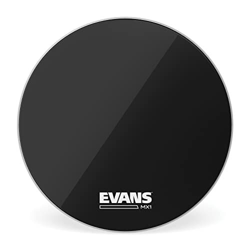 Evans BD22MX1B - 22 inch Bass Drum Head - Black
