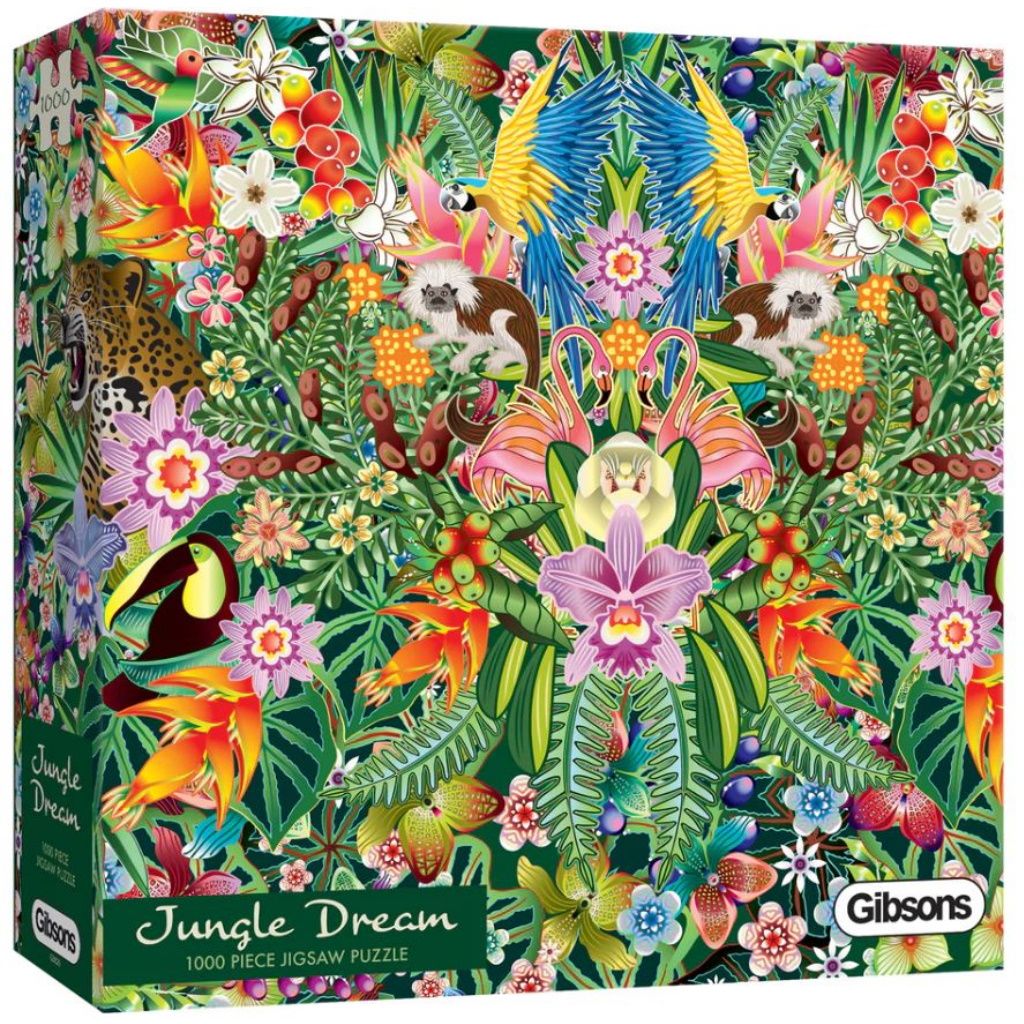 Gibsons Jungle Dream Puzzel (1000 stukjes) - 5012269066203