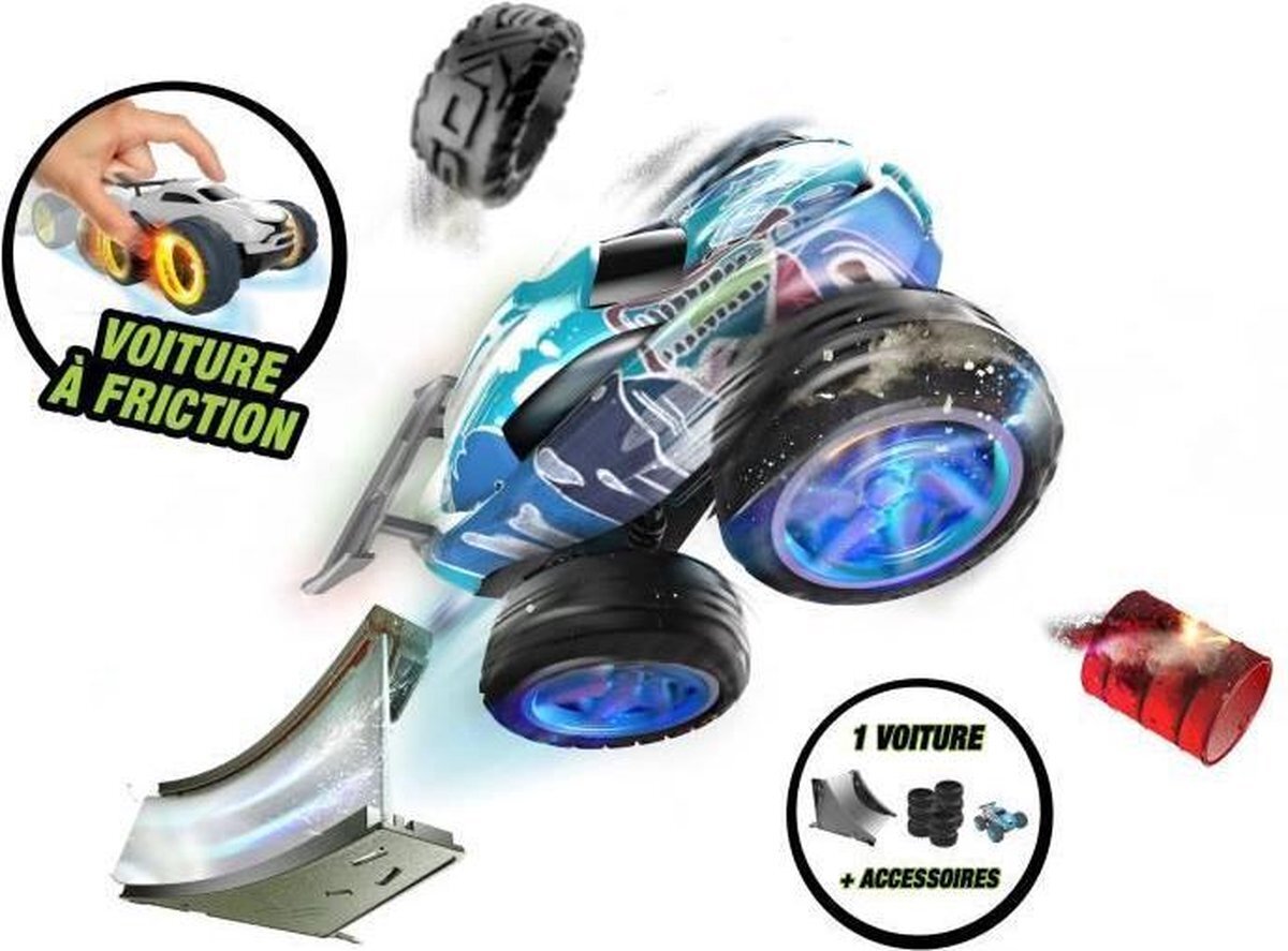 Exost JUMP - Stuntset (1 frictieauto + accessoires) - Assortiment