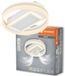 LEDVANCE plafondlamp/ventilator ringvormig; 55W; CCT; IP20 voor binnengebruik; wit; dimbaar