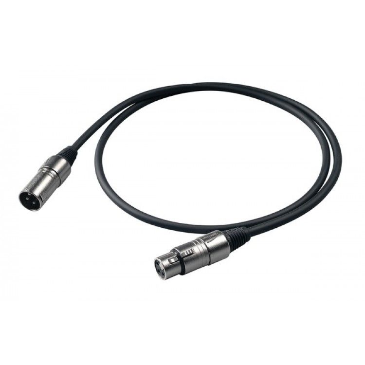 Proel BULK250LU10 - Audio kabel - 10 m - Zwart