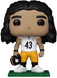 Funko NFL: Legends POP! Sports Vinyl Figure Legends- Troy Polamalu(Steelers) 9 cm Figurine