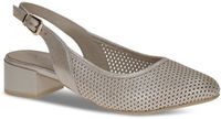 Caprice Dames Slingpumps 9-29602-44 341 H-breedte Maat: 37 EU Bruin Leer Blokhak