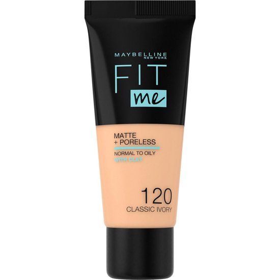 Maybelline Fit Me Matte + Poreless Foundation - 120 Classic Ivory - 30ml