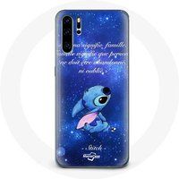 Maniacase Hoesje voor Huawei P30 Stitch Ohana Citation
