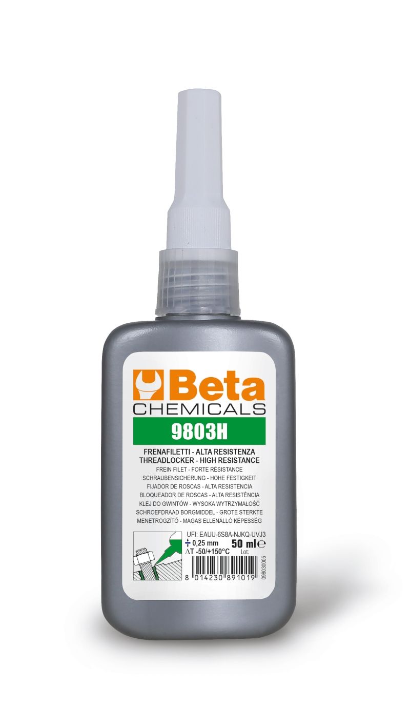 Beta 9803H 50 (3) Schroefdraad Borgmiddel | Hoge Sterkte - 098032005