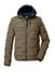G.I.G.A. DX heren Gewatteerd jack/functionele jas in donslook met capuchon GW 72 MN QLTD JCKT, dunkelschlamm, L