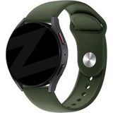 Bandz Bracelet sport "Deluxe" Samsung Galaxy Watch 3 - 45mm (vert olive)
