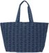 LACOSTE shopper Sac cabas Mono Jacquard Denim bleu