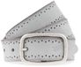 MUSTANG Leren riem Woman's Belt 3.5 W105 Light Grey grijs