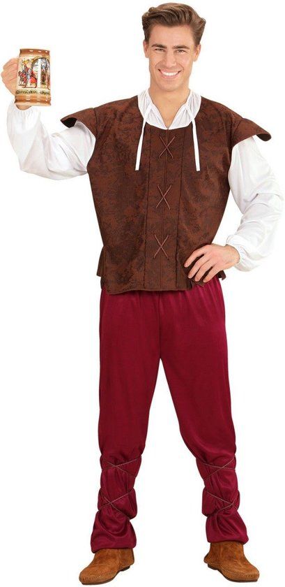 Widmann Boeren Tirol & Oktoberfest Kostuum Taveerne Opzichter Benno Man Large Carnaval kostuum Verkleedkleding