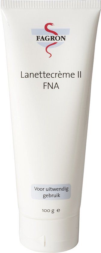 Fagron Lanettecrème II Fna - 100 gr - Droge Huid - Unisex
