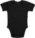 Babybugz Baby romper zwart katoen unisex 12 mnd