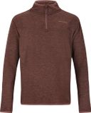 ENDURANCE Pullover Ledger Jr. Kinderen Unisex Bruin Polyester/Elastaan Effen Lange Mouw