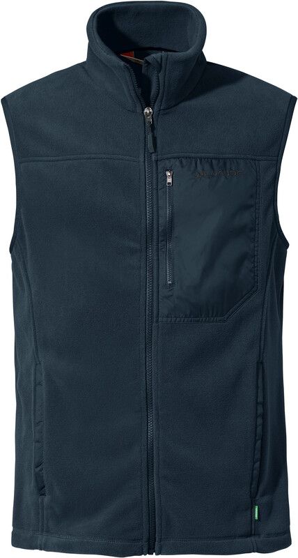 VAUDE Rosemoor Fleece Vest Heren - Blauw
