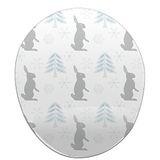 Bonamaison, Ergonomische muismat met polssteun, digitaal bedrukte muismat tegen schede problemen, antislip onderkant, voor kantoor en thuis, afmetingen: 20 x 23 cm