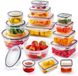 Ibenzoa® Complete Set van 30 Multifunctionele Voedselopslagcontainers met Deksel