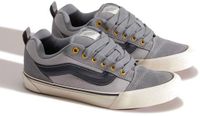 Vans Knu Skool Chaussures Workwear Gris / Gris Unisexe Cuir Taille 44.5