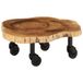 Maison Exclusive - Table basse bois d'acacia massif, 60x55x25 cm