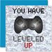 Verjaardagskaart Gamer verjaardagskaart - je hebt een level omhoog gebracht - jongens verjaardagskaarten, tienerspelletjes verjaardag wenskaarten, videogame gaming dochter zoon volwassenen kleinzoon kleindochter 145 mm x 145 mm