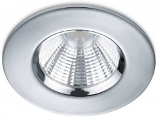 Trio International Badkamer inbouwspots Zagros incl. LED 5.5w 3000K 345lm Chroom