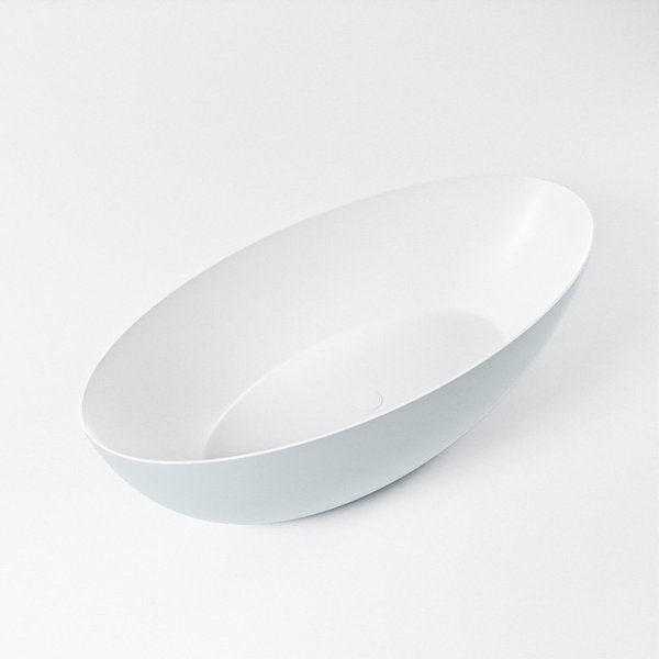 Mondiaz FLOAT vrijstaand bad 170x80cm Clay binnenbad talc