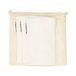 Lingettes réutilisables pour le visage, coton bio GOTS, lot de 3