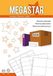 Megastar LP4MS-10536 etiketten, zelfklevend, A4, 105 x 36 mm, laser, inkt, 100 ff