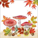 Ambiente Servetten 33 x 33 cm Fly Agaric
