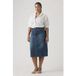 Levi's High Rise Back Slit Skirt W26 Blauw