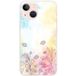 1001 coques Apple iPhone 13 Mini Watercolor flowers bedrukt siliconen hoesje