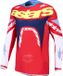 Alpinestars Supertech Dyna Motocross-trui - Rood/wit/blauw - XL