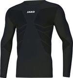 Jako Comfort 2.0 Longsleeve Kinderen - Zwart | Maat: 140-152