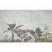 Papier peint panoramique feuilles tropicales