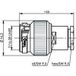 TEGA TNC-Kabelstecker G1 (RG 100123608 -58C/U) LMR-195 RG-141A/U RG-142B/U IP 67
