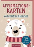 Affirmationskarten Ars Edition Affirmationskarten Adventskalender