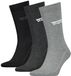 Levi's Herensokken Batwing Logo Regular Cut 3-Pack Grijs Combo