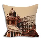 Paoletti Rome City Verenkussen, Crème, 45 x 45cm