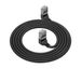 ACT DA6901 netwerkkabel Zwart 1 m Cat6a U/FTP (STP) Haaks RJ-45