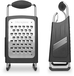 Microplane 4 in 1 rasp - Box Grater - Black, Stainless Steel