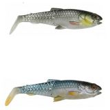 Savage Gear Craft Cannibal Paddletail leurre souple 12,5 cm 20 g Dark Water Mix