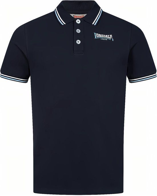 Lonsdale London EASTLEIGH Heren Poloshirt - marineblauw - M