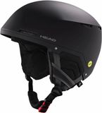 HEAD Compact Evo MIPS Ski- en snowboardhelm, uniseks, volwassenen, zwart, XL/XXL