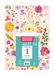 Exacompta - 32151E - Neutraal Ephemeride blok groot formaat 9,8 x 13,4 cm - Op geïllustreerde plaat bloemen 18 x 26 cm - Grote cijfers - 2024 - Bijpassende afbeeldingen