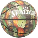 Spalding Ascend Basketbal - Leer - Oranje/Groen/Bruin/Print/Multikleurig - One Size