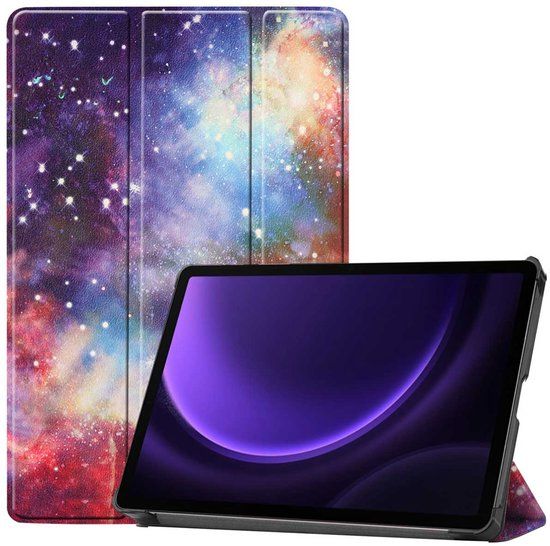 imoshion Tablet Hoes - Geschikt voor Samsung Galaxy Tab S10 FE / Galaxy Tab S9 11.0 inch FE / Galaxy Tab S9 11.0 inch / Galaxy Tab S10 Lite - Trifold design oude designs - Pr051
