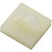 TRU COMPONENTS 4.1 mm socle de fixation auto-adhésif 1572176 diamètre de câble (plage) 4.60 mm (max) naturel 1 pièce(s)