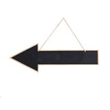 Mopec schoolbord pijl (60 x 20 x 1 cm) Indica inclusief krijt links.