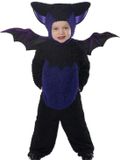 Smiffys Vleermuiskostuum voor jongens Halloween - Kinderkostuums - 86/92