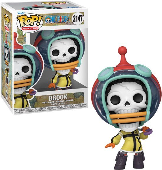 Funko One Piece Brook vinylfiguur 2147 Unisex Funko Pop! - Neutraal - Standard